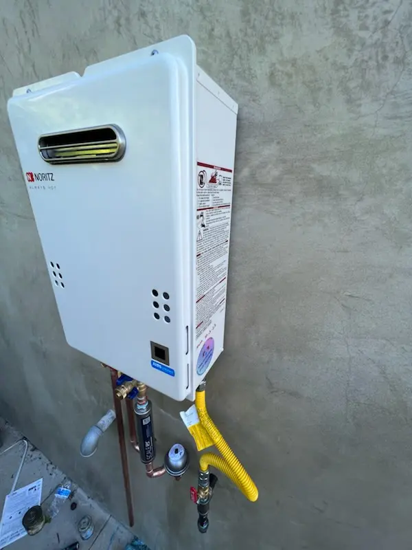 Tankless water heater installation for Kings Mountain homes
